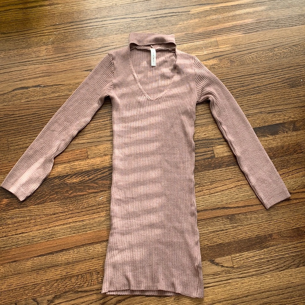 Sweater Dress! With cut out!